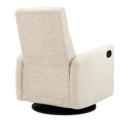 Rocking and Swivel Armchair Nelly - Puppy Sand