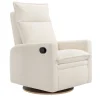 Rocking and Swivel Armchair Arya - Puppy Pearl