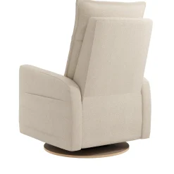 Rocking and Swivel Armchair Arya - Beyond Sheep Cream - Motorized Electric