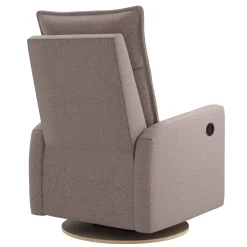 Rocking and Swivel Armchair Arya - Arlo Beige