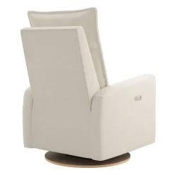 Rocking and Swivel Armchair Arya - Henequen - Motorized Electric