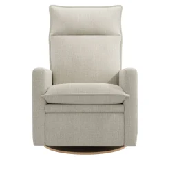 Rocking and Swivel Armchair Arya - Nubia Ivory