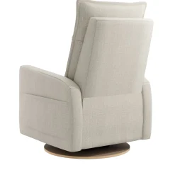 Rocking and Swivel Armchair Arya - Nubia Ivory