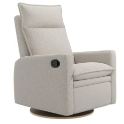 Rocking and Swivel Armchair Arya - Beyond Sheep Vanilla