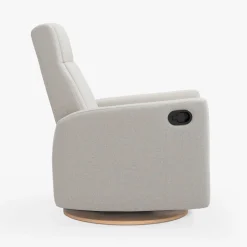 Rocking and Swivel Armchair Nelly - Alta™ 10 091 / Natural (Clement Exclusive)