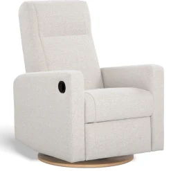 Rocking and Swivel Armchair Nelly - Alta™ 10 091 / Natural (Clement Exclusive)
