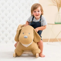 Rocking Toy Dog Charlie - Caramel