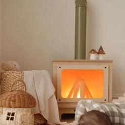 Rustik Fireplace - Naturel/Sage