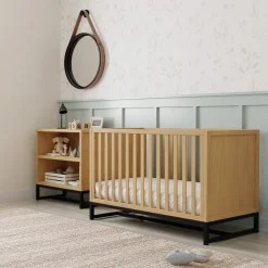 Ryder 3-in-1 Convertible Crib - Honey