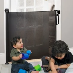 Safety Gate Retractable - Black