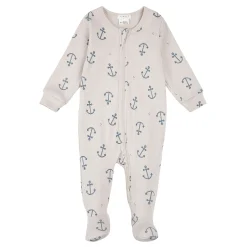 Sailboat Ribbed Pajamas 0-12m