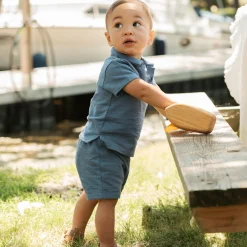 Sailboat Terry Set 3-24m