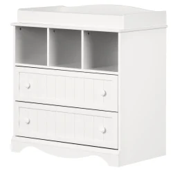 Savannah Changing Table - Pure White