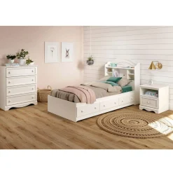 Savannah 4-Drawer Chest - Pure White