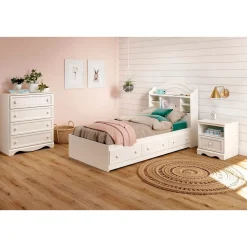 Savannah 4-Drawer Chest - Pure White