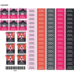 School Name Labels - Animals