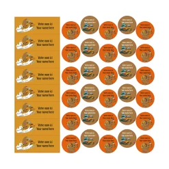 School Name Labels - Skidoo