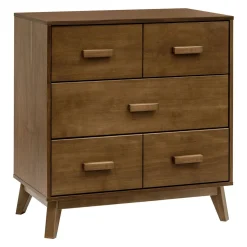 Scoot 3-Drawer Changer Dresser - Walnut