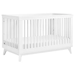 Scoot 3-in-1 Convertible Crib - White