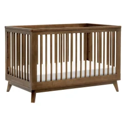 Scoot 3-in-1 Convertible Crib - Walnut