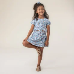 Sea Flowers Dress 2-12