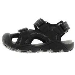 Seaturtle 2 Black Sandals4-10