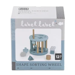 Shape Sorting Wheel - Blue