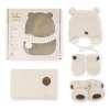 Sherpa Teddy Bear Gift Set For Baby (4 accessories)