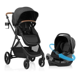 Shyft Intuiti Travel System with Revolve180 LiteMax NXT Car Seat - Black