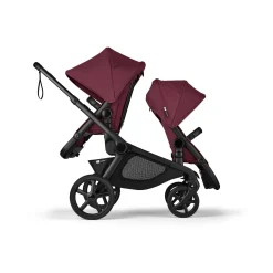 Sibling Seat Kangaroo Black/Cherry