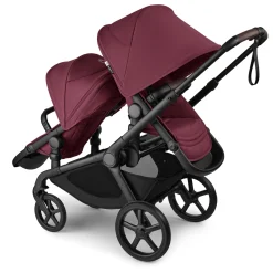 Sibling Seat Kangaroo Black/Cherry
