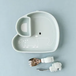 Silicon Snack Plate - Elephant