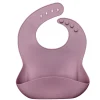 Silicone Bib - Purple