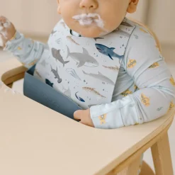 Silicone Bib - Sharks