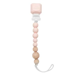 Silicone Pacifier Clip - Pink
