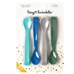 Silicone Spoon 4-pack - Green