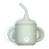 Silicone Straw Sippy Cup - Sage