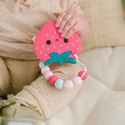 Silicone Teether - Straberry