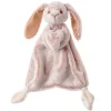 Silky Bunny Lovey Blanket - Tan