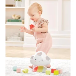 Silver Lining Cloud Feelings Shape Sorter Baby Toy
