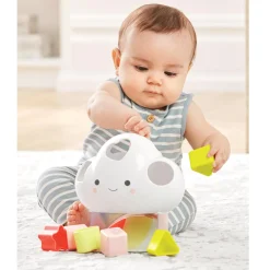 Silver Lining Cloud Feelings Shape Sorter Baby Toy