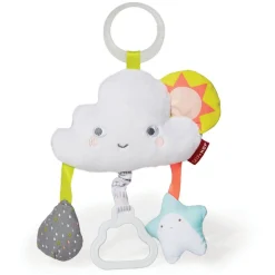 Silver Lining Cloud Jitter Stroller Baby Toy