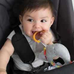 Silver Lining Cloud Rattle Moon Stroller Baby Toy