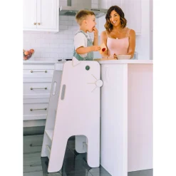 Simone Learning Tower - White