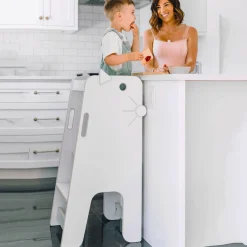 Simone Learning Tower - White