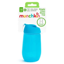 Simple Clean Straw Cup 10 oz - Blue