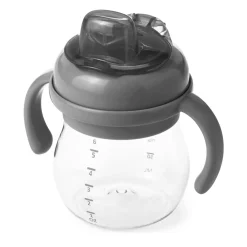 Sippy Cup With Handle 6oz Grey