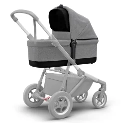 Sleek Bassinet - Gray Melange