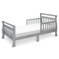 Sleigh Toddler Bed - Grey Finish