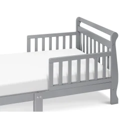 Sleigh Toddler Bed - Grey Finish